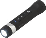 Torcia con luci LED in ABS, speaker integrato