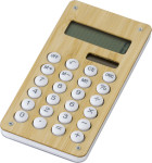 Calcolatrice in bamboo e ABS Thomas