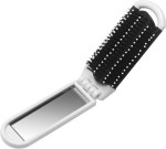 Cepillo plegable de ABS con espejo Meghan