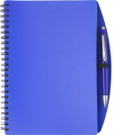 PP notebook with ballpen