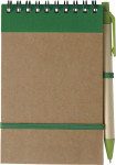 Cardboard notebook Emory