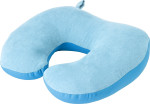 Suede travel pillow