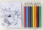 Set à dessin de 8 crayons Adita