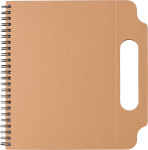Cardboard notebook Gianluca