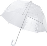 Paraguas transparente de PVC Mahira