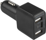 KFZ-Ladesteckermit USB aus Kunststoff Florinda