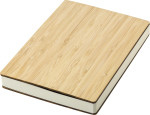 Bamboo cover notebook